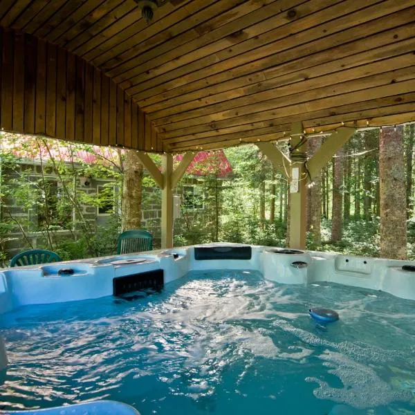 Camping Chalets Spas Pignons Rouges, hotel v destinaci Saint Romain
