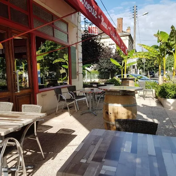 Hotel Café de la Gare – hotel w mieście Sainte-Foy-la-Grande