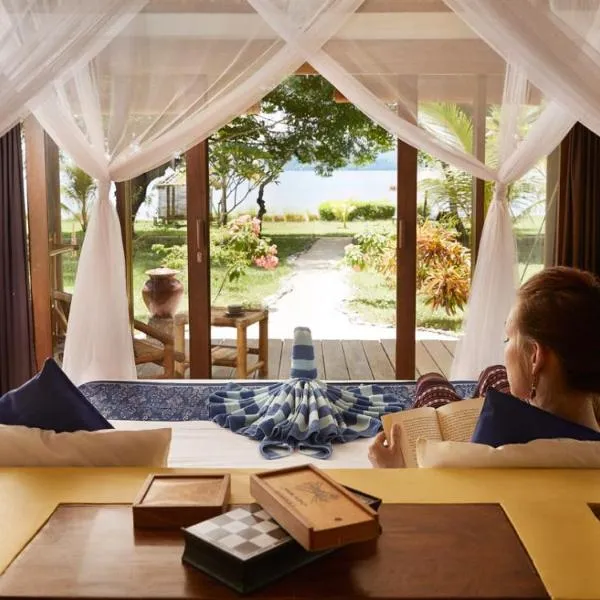 Pearl Beach Resort Gili Asahan, hotell sihtkohas Gili Asahan