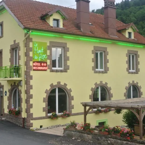 Hotel Restaurant Du Haut Du Roc, hotel in Saulxures-sur-Moselotte