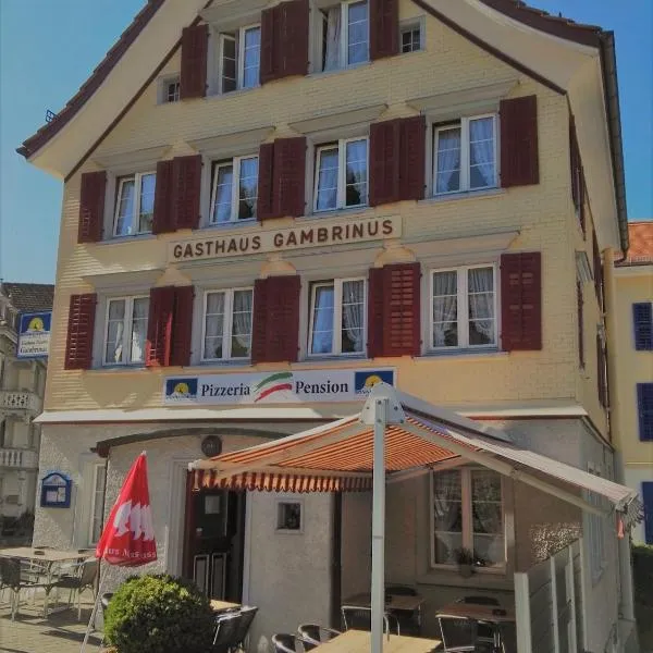 Pizzeria-Pension Gambrinus, hotel v destinaci Walzenhausen