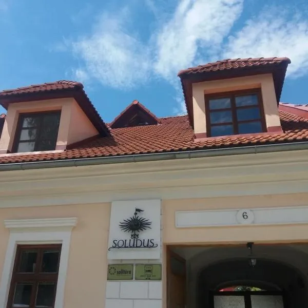 Soludus-Spišský ľudový dom, отель в городе Смижаны