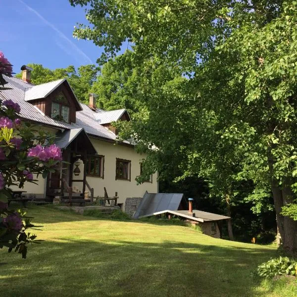 Chalupa U Potoka, hotel v Josefově Dole