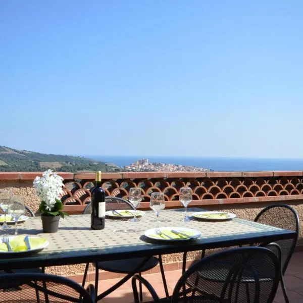 Villa superbe vue sur mer et sur la montagne jardin terrasses – hotel w mieście Banyuls-sur-Mer
