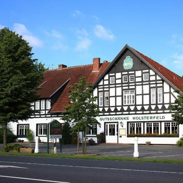 Gutsschänke Holsterfeld, hotel v destinaci Salzbergen