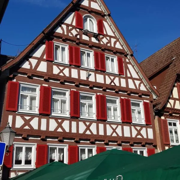 Hotel-Restaurant Ratsstube, hotel v destinaci Calw