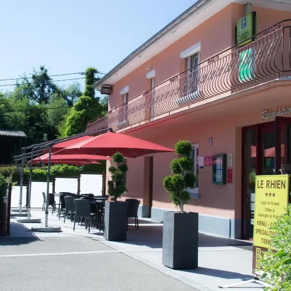 Le Rhien Hôtel-Restaurant, hotel v destinaci Ronchamp