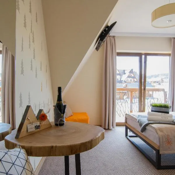 Novobilski - pod stokiem Kotelnica, obok Termy Bania, hotel en Białka Tatrzańska