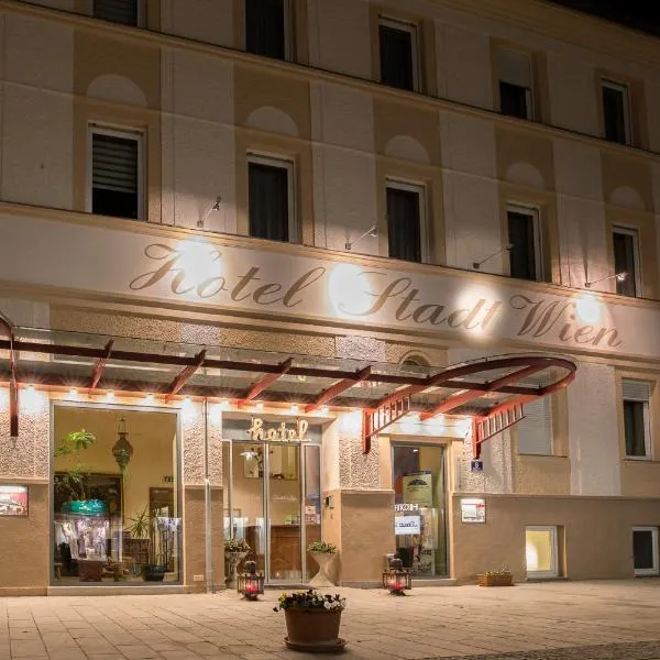 Hotel Stadt Wien, hotel em Bad Schallerbach