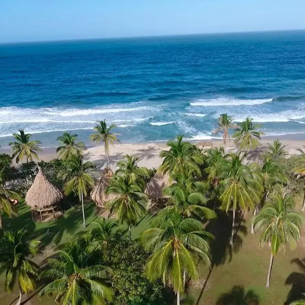 Ecolodge Playa Brava Teyumakke, hotel v destinácii Calabazo