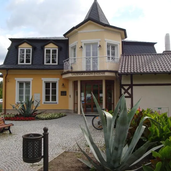 Lázně Evženie, hotel in Podbořanský Rohozec