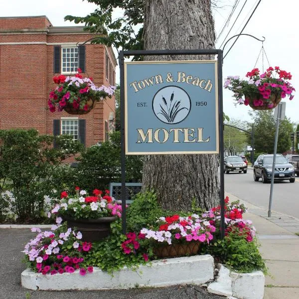 Town & Beach Motel, hotell i Woods Hole