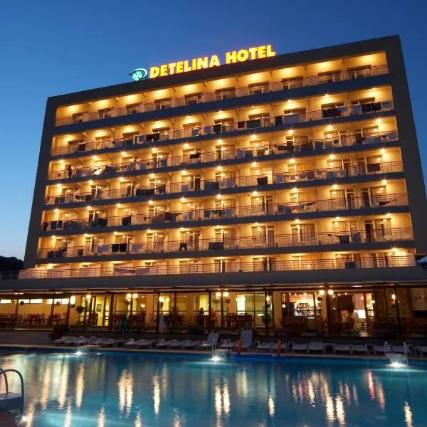 Detelina Hotel, hotel Aranyhomokban