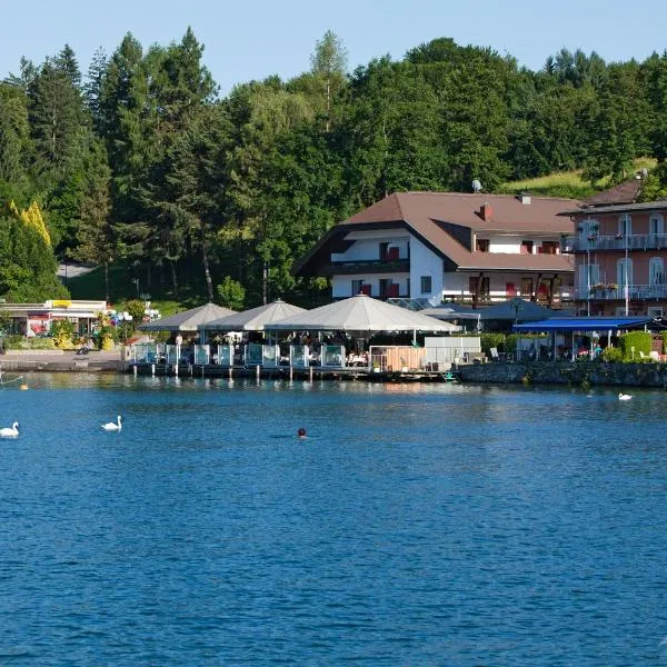 Hotel-Restaurant "Veldener Traumschiff" direkt am See in 2min im Zentrum, hótel í Velden am Wörthersee