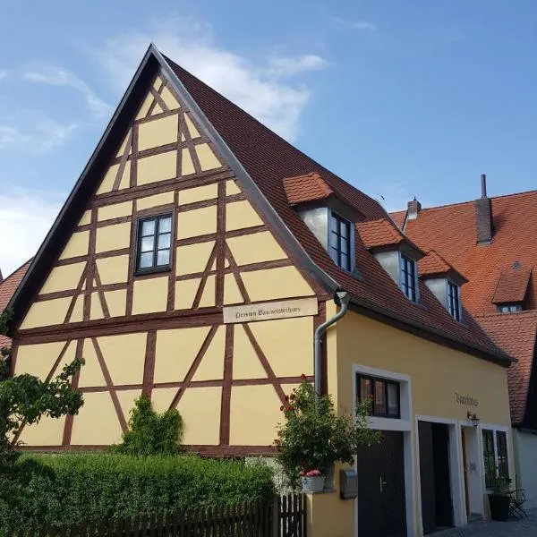 Baumeisterhaus, hotel v destinaci Dinkelsbühl