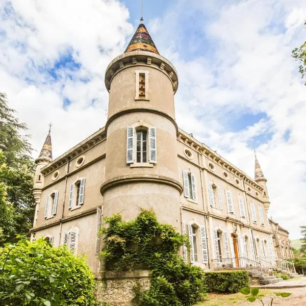 Chateau de Bournet, hotel i Grospierres