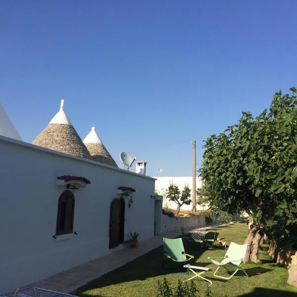TRULLO del CAVALIERE delle GRAVINE, hotel Castellanetában