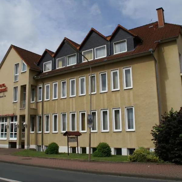 Weser Wasserbetten Hotel Baxmann, hotel en Hessisch Oldendorf