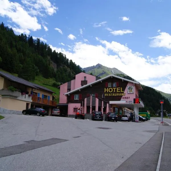 Hotel Restaurant du Crêt, hotel en La Fouly