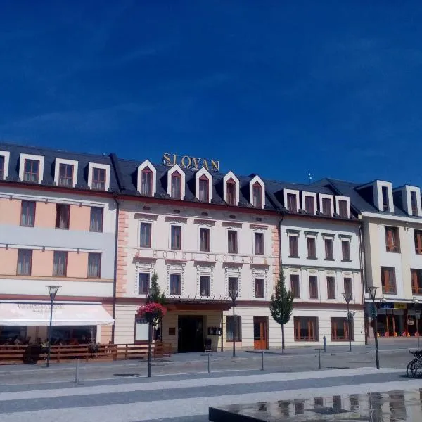 Hotel Slovan, hotel in Vápenná