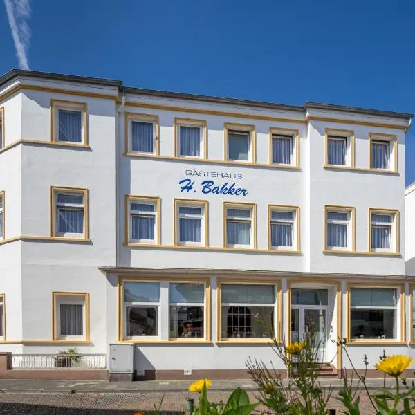 Gästehaus Bakker, hótel í Norderney