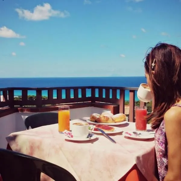 San Carlo - Terrazzo sul Mare con Ristorante e Pizzeria, hotel v destinácii Zambrone