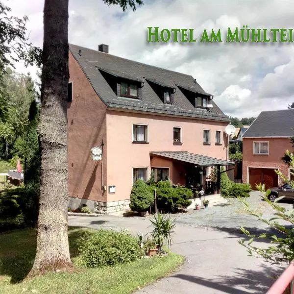 Taltitz에 위치한 호텔 Am Mühlteich