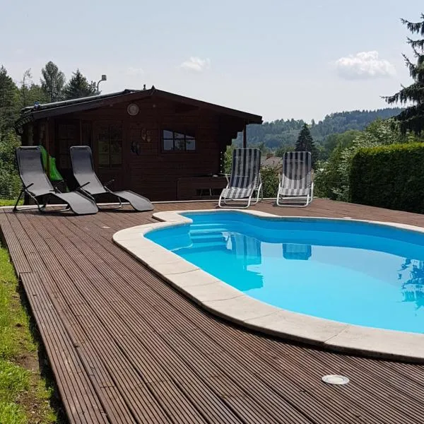 BLUE PENSION s bazénem, hotel in Svoboda nad Úpou