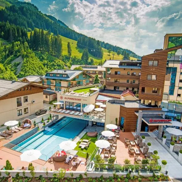 Alpinresort ValSaa - Sport & Spa, hotell i Saalbach Hinterglemm