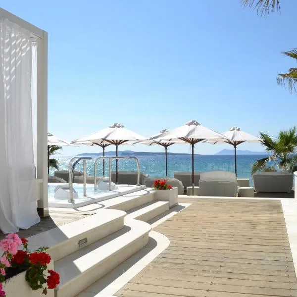 Delfino Blu Wellness Boutique Hotel, khách sạn ở Agios Stefanos