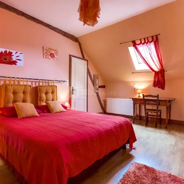 La Ferme de l'isle et sa Roulotte, hotel v destinaci Avaray