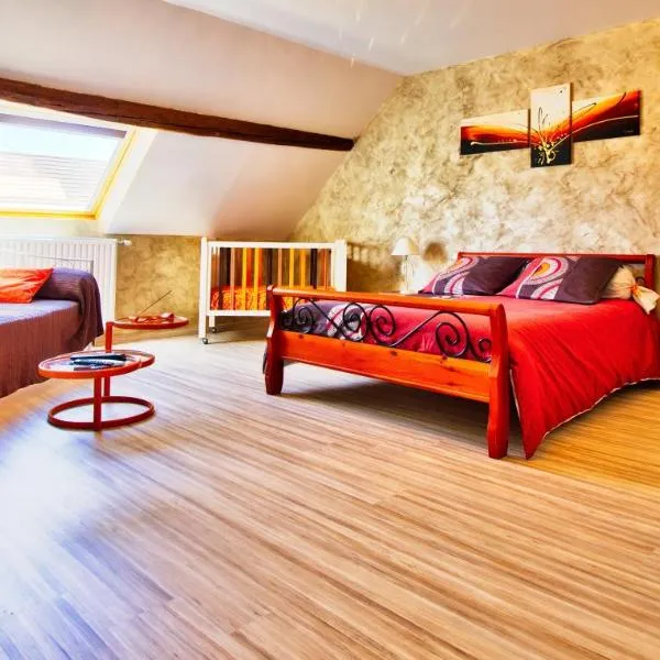 chambres d'hôte Le Marronnier, hotel v destinaci Champrougier