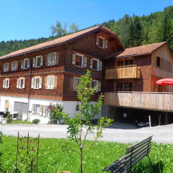 Ferienwohnung an der Alten Säge, hotell i Bezau