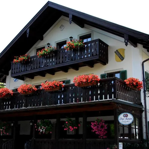 Landgasthof Drei Rosen, hotel v destinaci Bernried