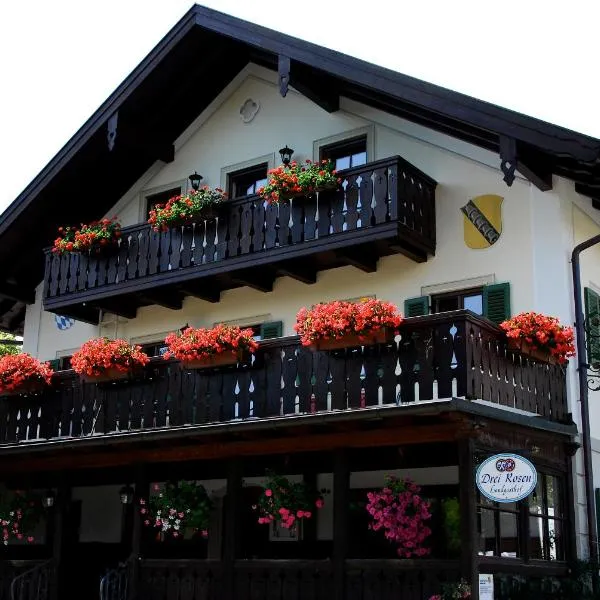 Landgasthof Drei Rosen, hôtel à Bernried am Starnberger See