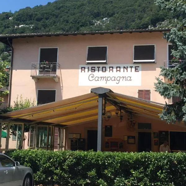 Ristorante Campagna, hotell i Cugnasco