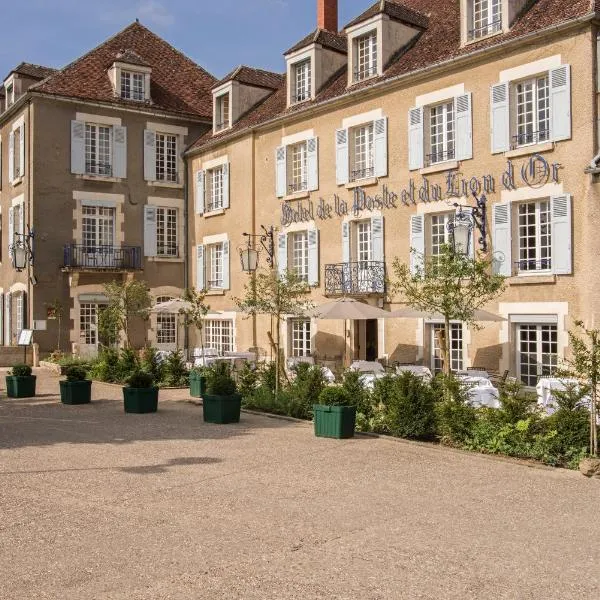 Hôtel Restaurant De La Poste & Du Lion D'or, hotel v destinaci Vézelay