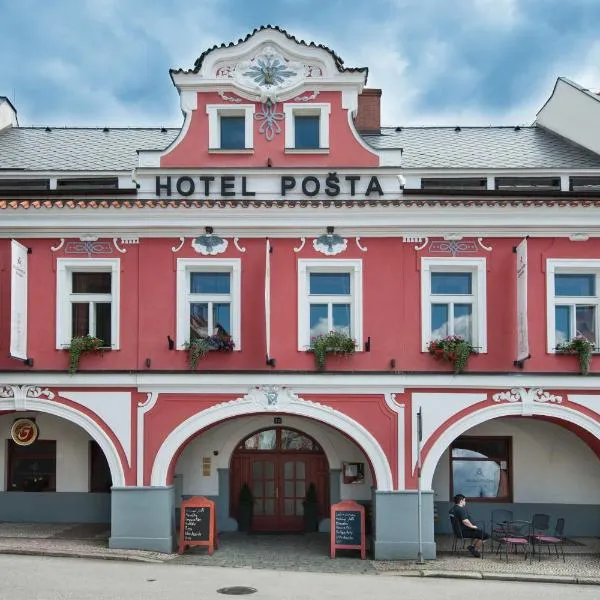 Hotel Pošta, hotel v Hrubé Skále