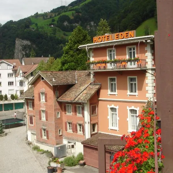 Hotel Eden Sisikon, hotel in Isenthal