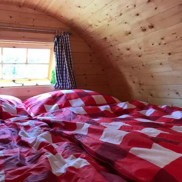 Schlaffass - Schlafen im Holzfass, hotel Tattendorfban