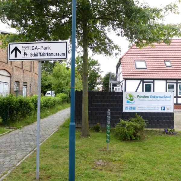 Pension Ostseeurlaub, hótel í Rostock