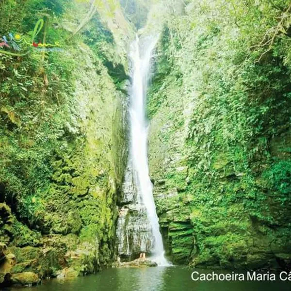 Acqualume Cachoeiras, hótel í Delfinópolis