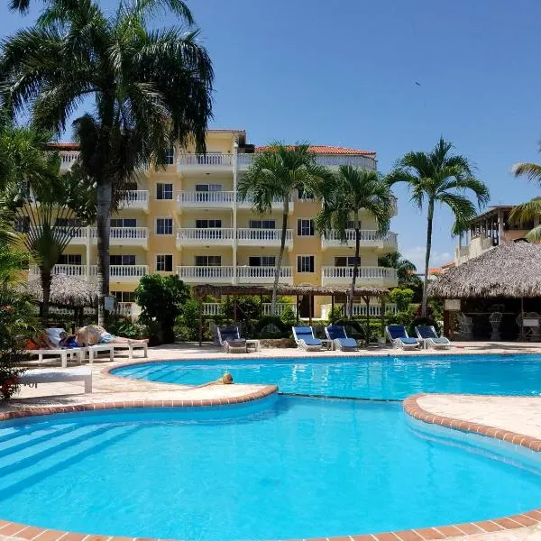 Las Palmeras RIKI R, hotel v destinaci Boca Chica