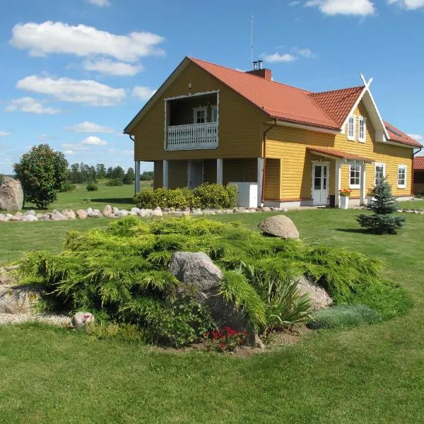 Homestead Sartakampis, hotel en Pažiegė