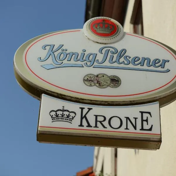 Landgasthof & Hotel KRONE Eischleben, hotel v destinaci Ichtershausen