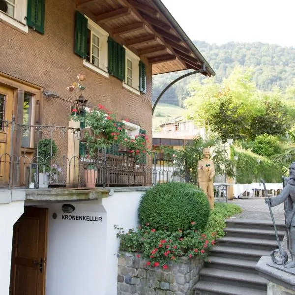 Gasthof Krone Blatten, hotel v destinaci Blatten