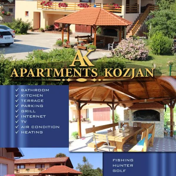 Apartments Kozjan, hotel in Draganići