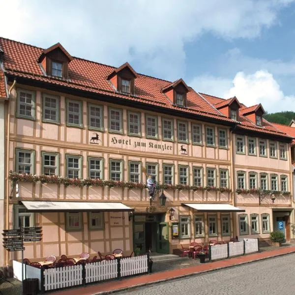 Hotel Zum Kanzler, hotel di Stolberg i. Harz