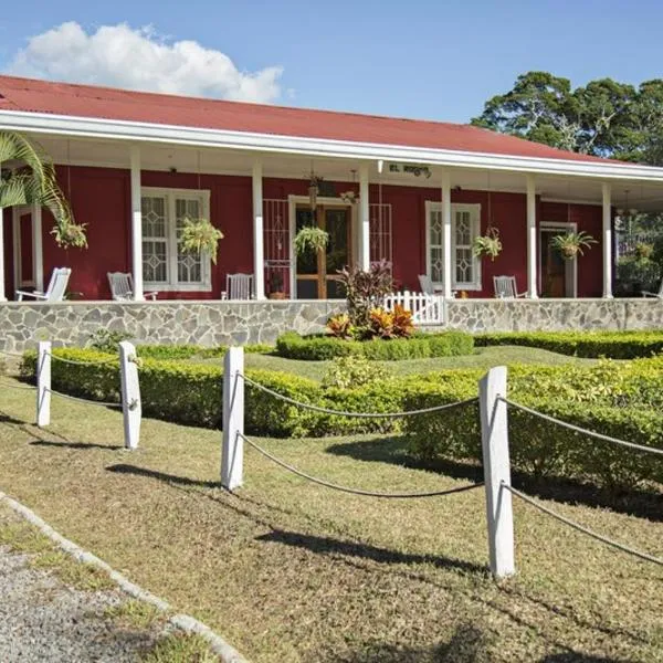 Hotel Hacienda El Rodeo、Rodeoのホテル