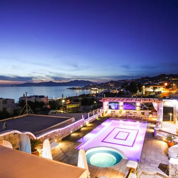 Damianos Mykonos Hotel, מלון במיקונוס העיר